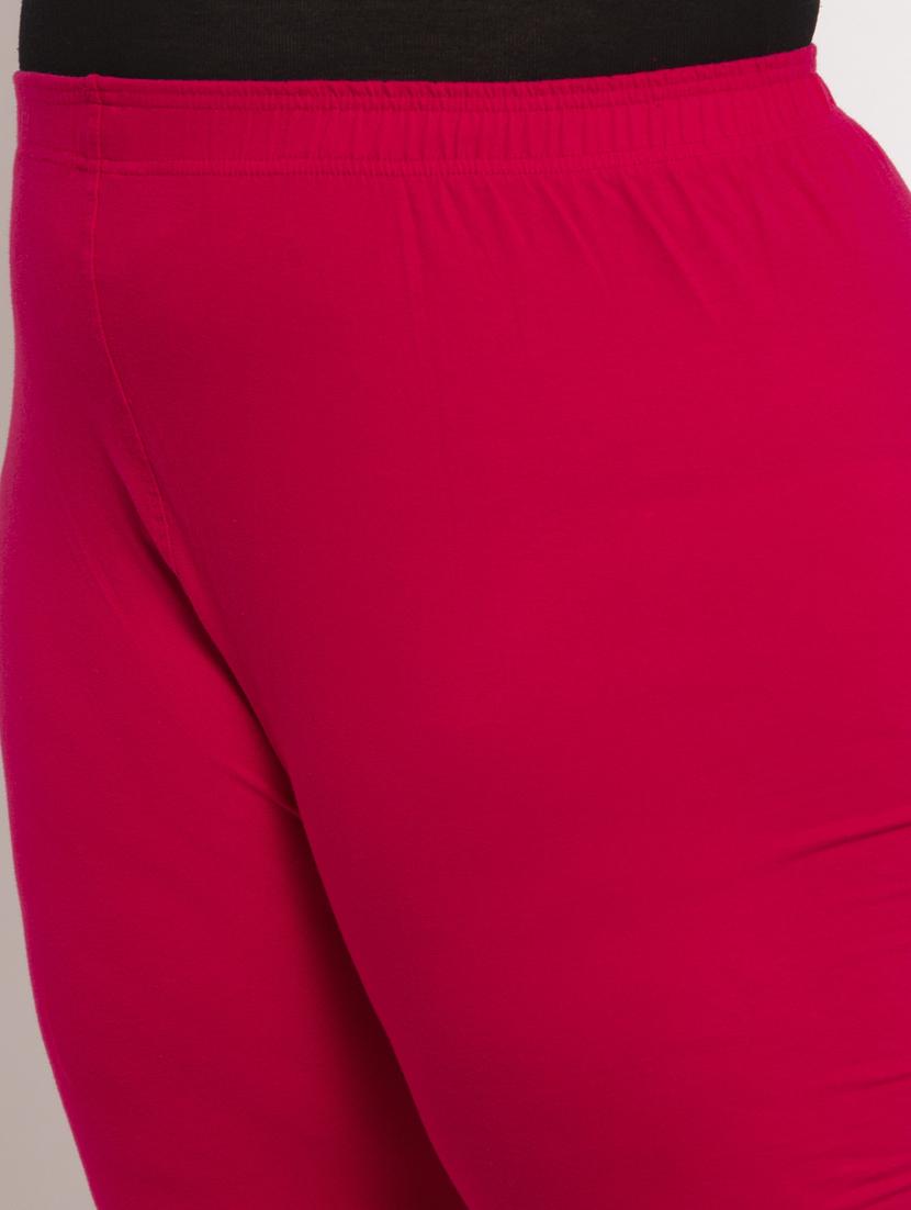 pink cotton leggings - 19874860 - Standard Image - 4