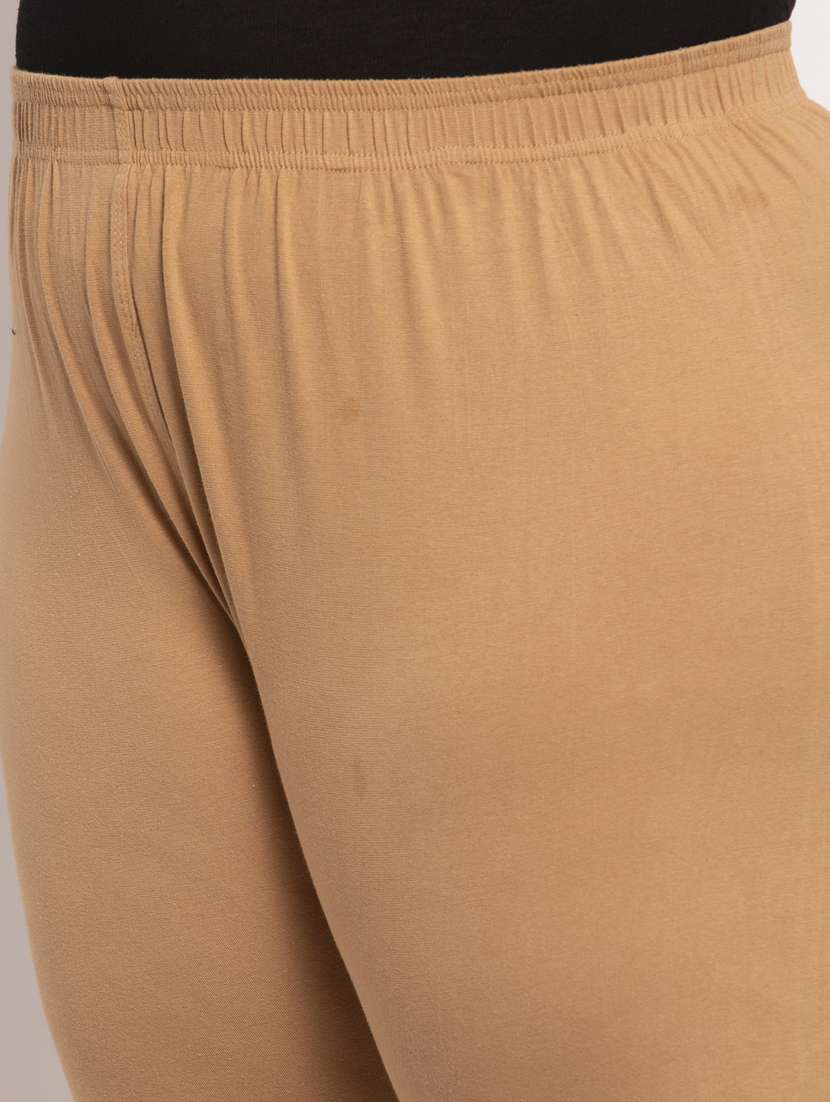 beige cotton leggings - 19874862 -  Standard Image - 4