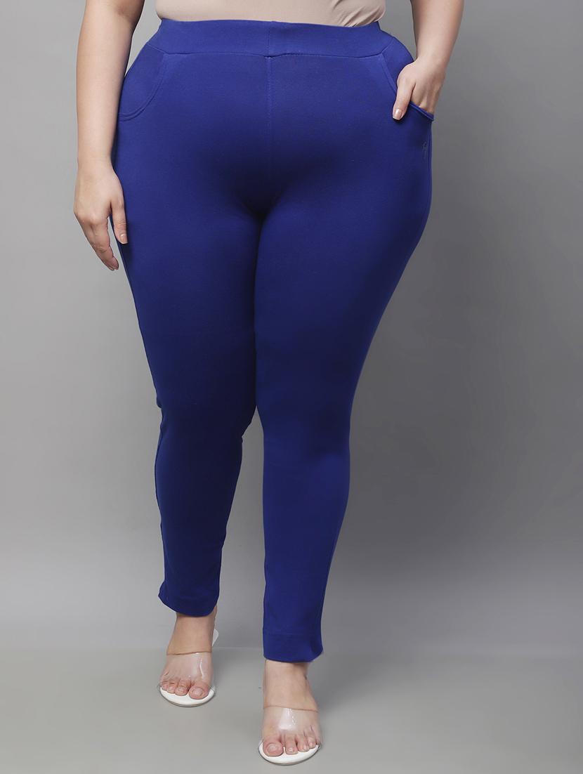 blue cotton leggings - 19874874 - Zoom Image - 0