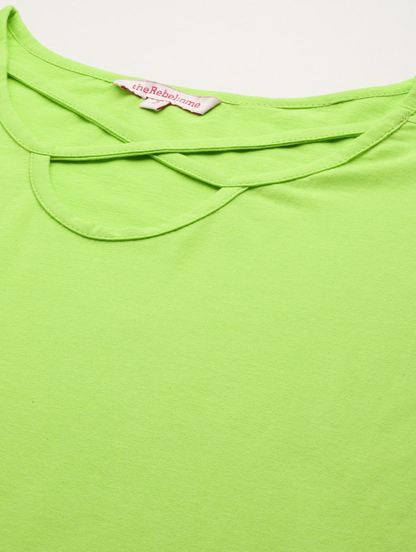 women's a line round neck top - 19874936 - Standard Image - 4