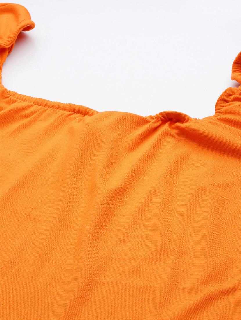 women's a line square neck top - 19874947 - Standard Image - 4