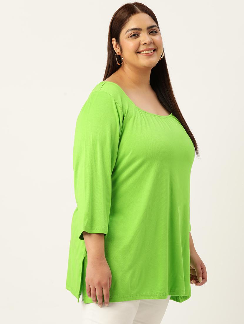 women's a line square neck top - 19874949 -  Standard Image - 1