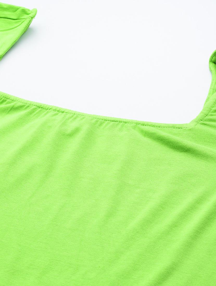 women's a line square neck top - 19874949 - Standard Image - 4