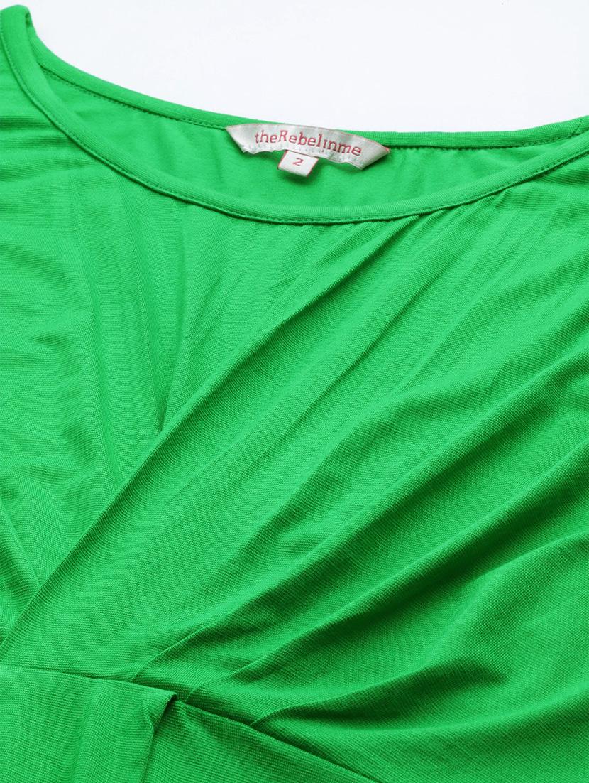 women's a line round neck top - 19874952 - Standard Image - 4
