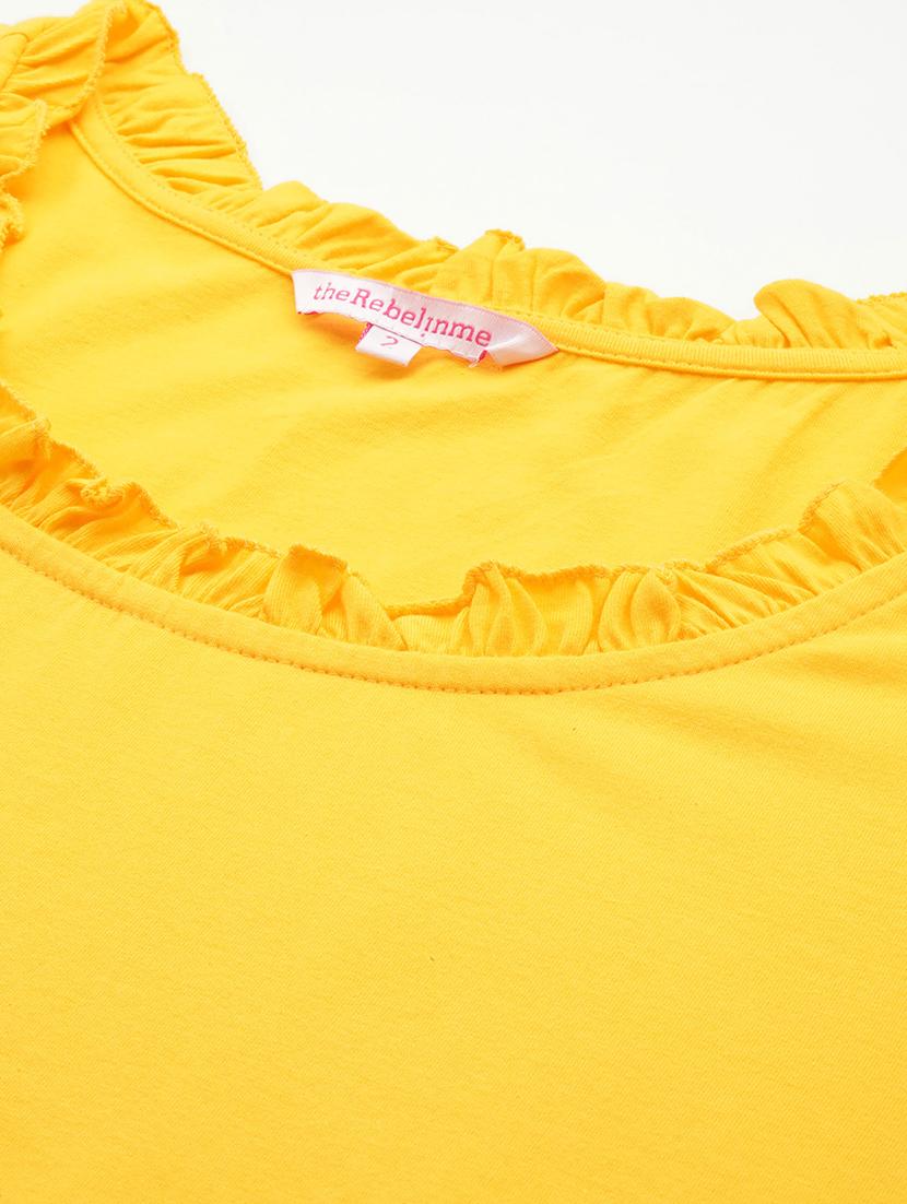 women's straight round neck top - 19874959 - Standard Image - 4