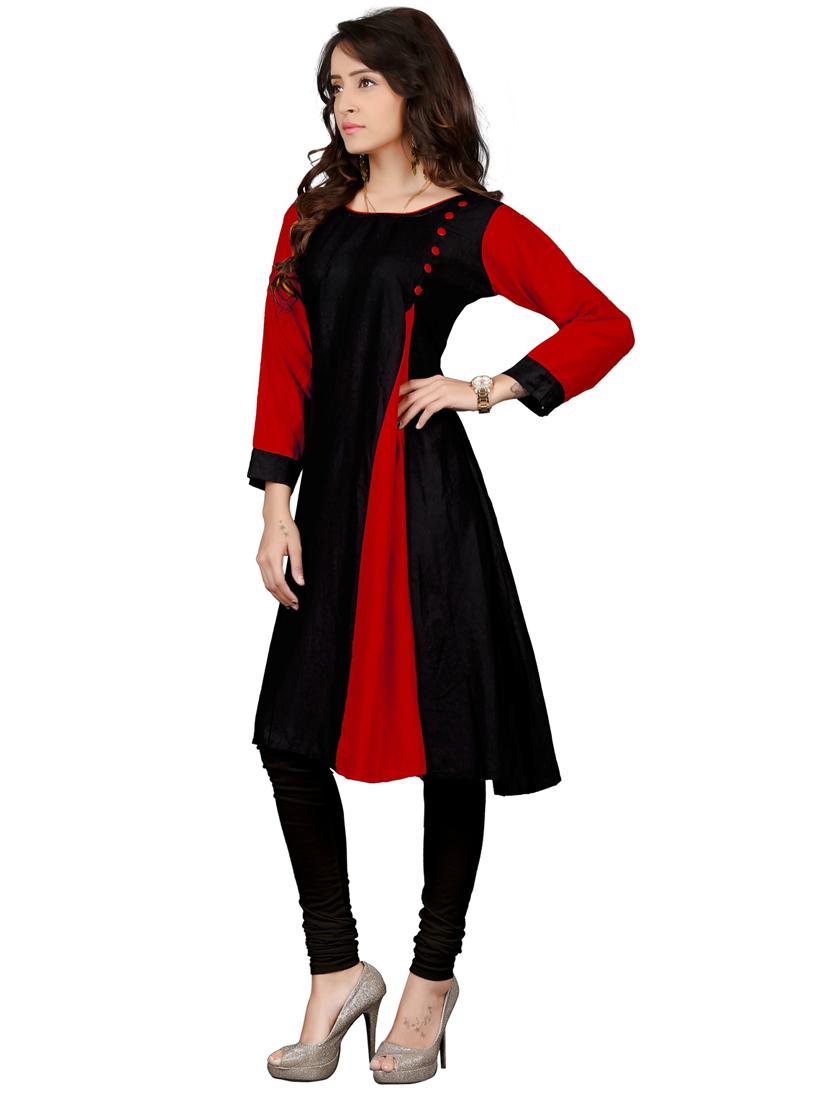self design straight kurta - 19875250 - Standard Image - 1