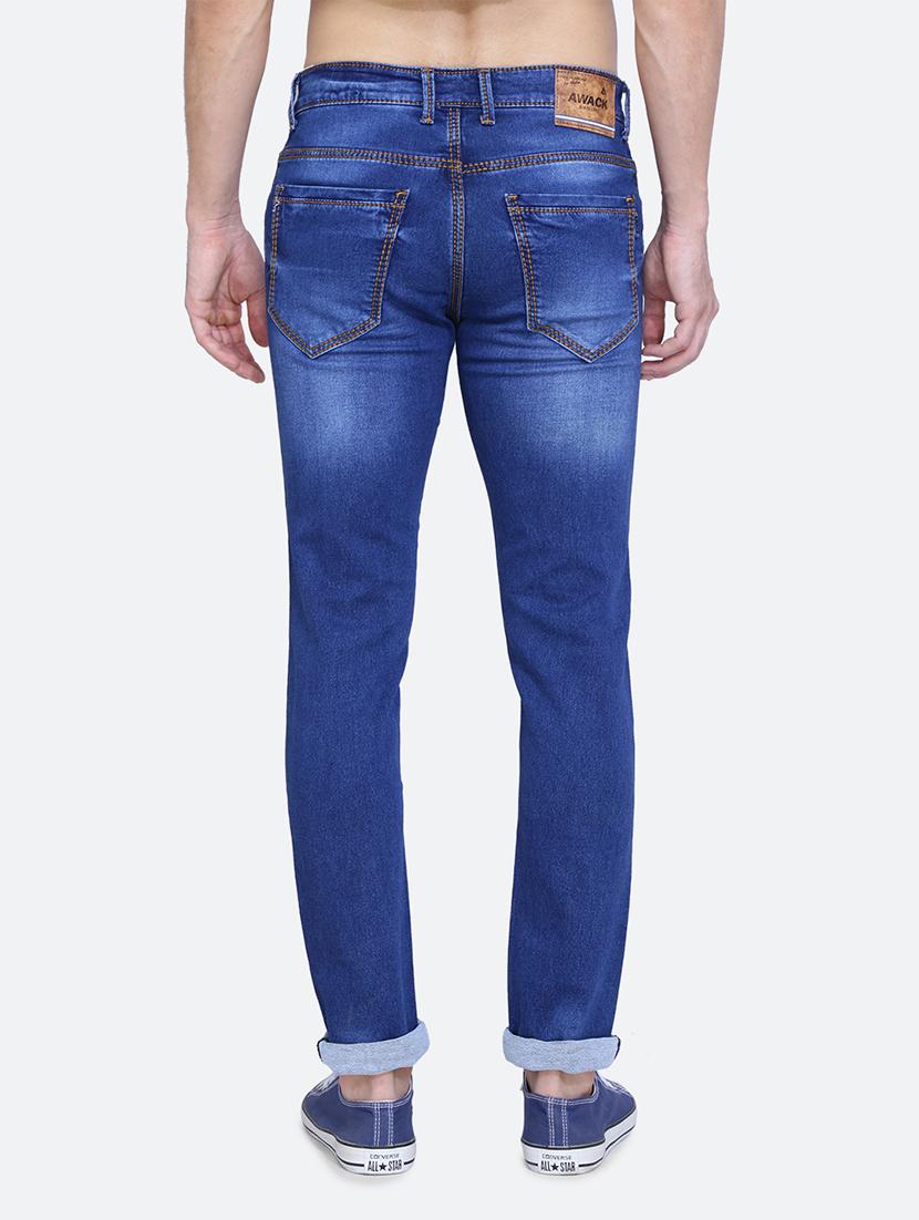 mens slim fit plain jeans - 19875834 - Standard Image - 1