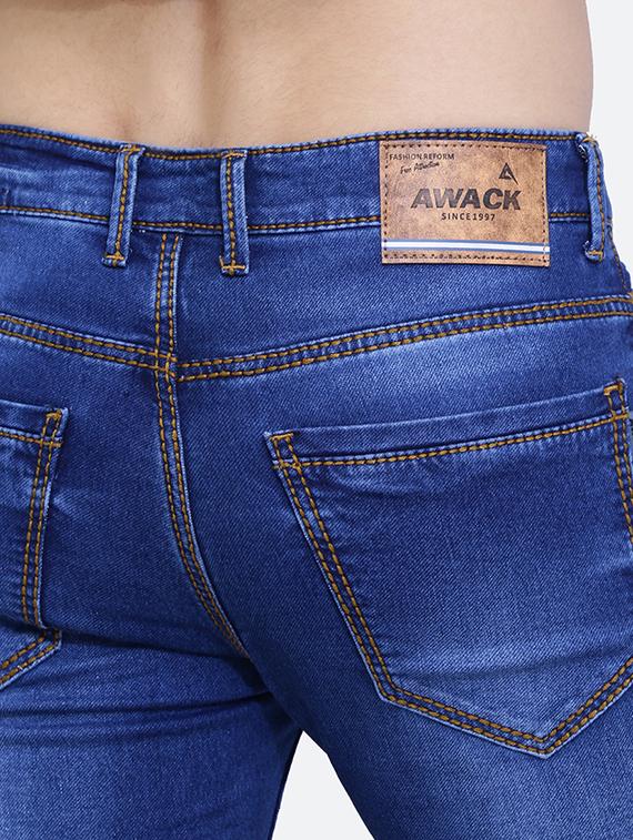 mens slim fit plain jeans - 19875834 - Standard Image - 4