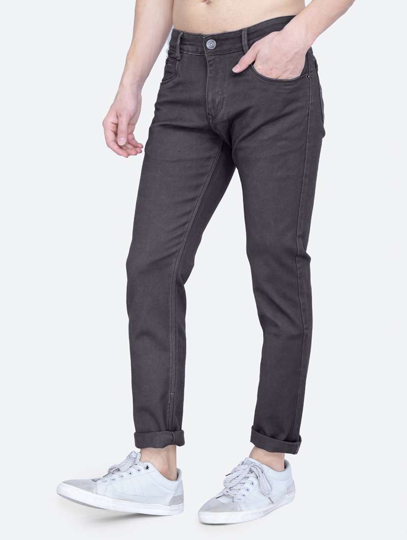 mens slim fit plain jeans - 19875839 -  Standard Image - 1