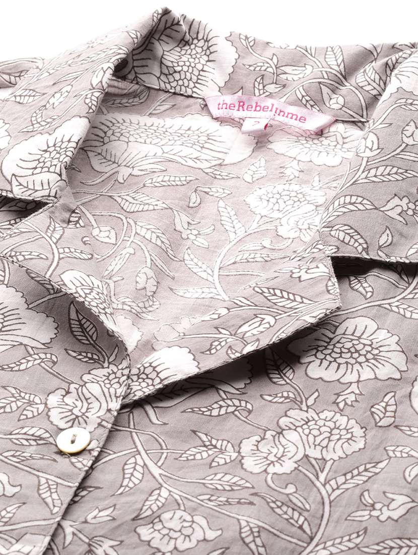 women printed cotton plus size shirt - 19875854 - Standard Image - 4