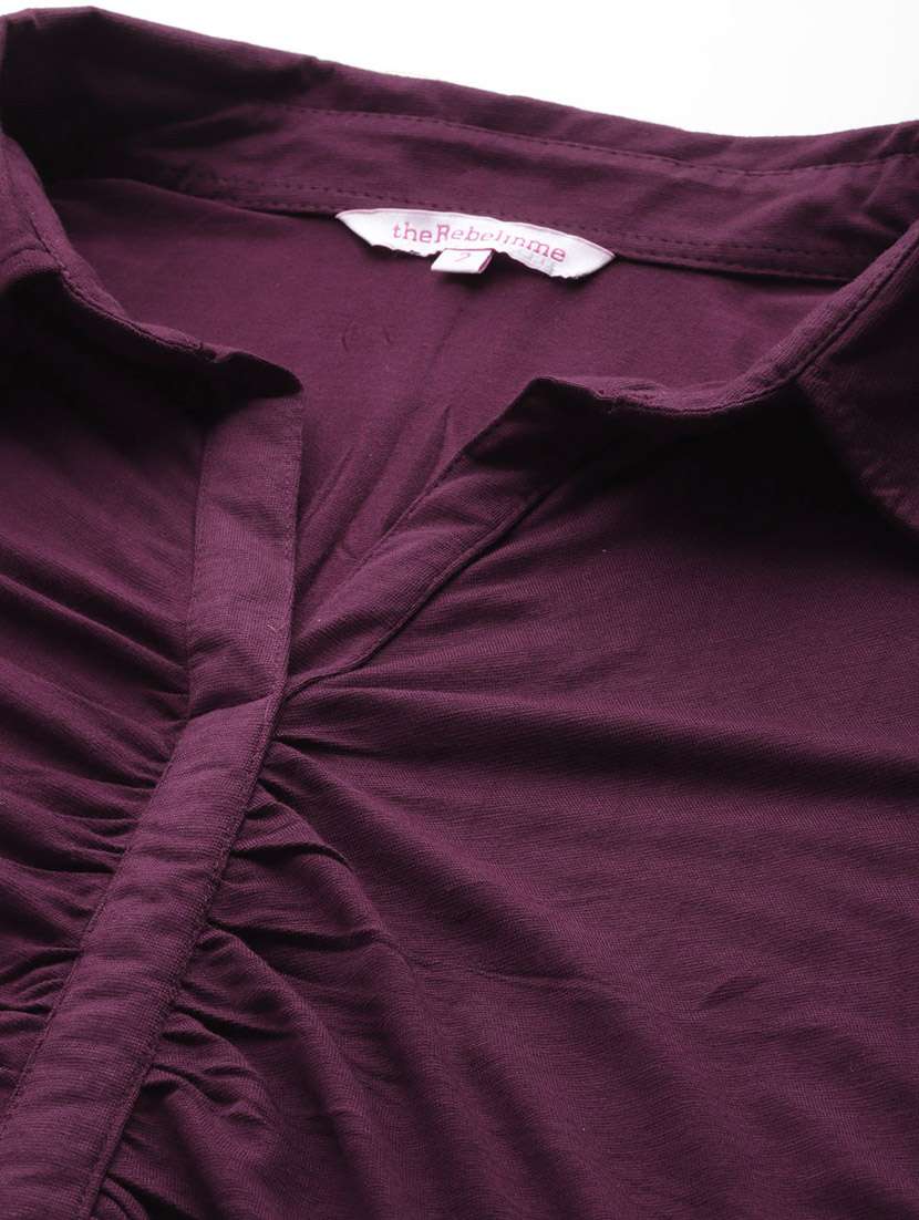 women's straight collared top - 19876340 -  Standard Image - 4