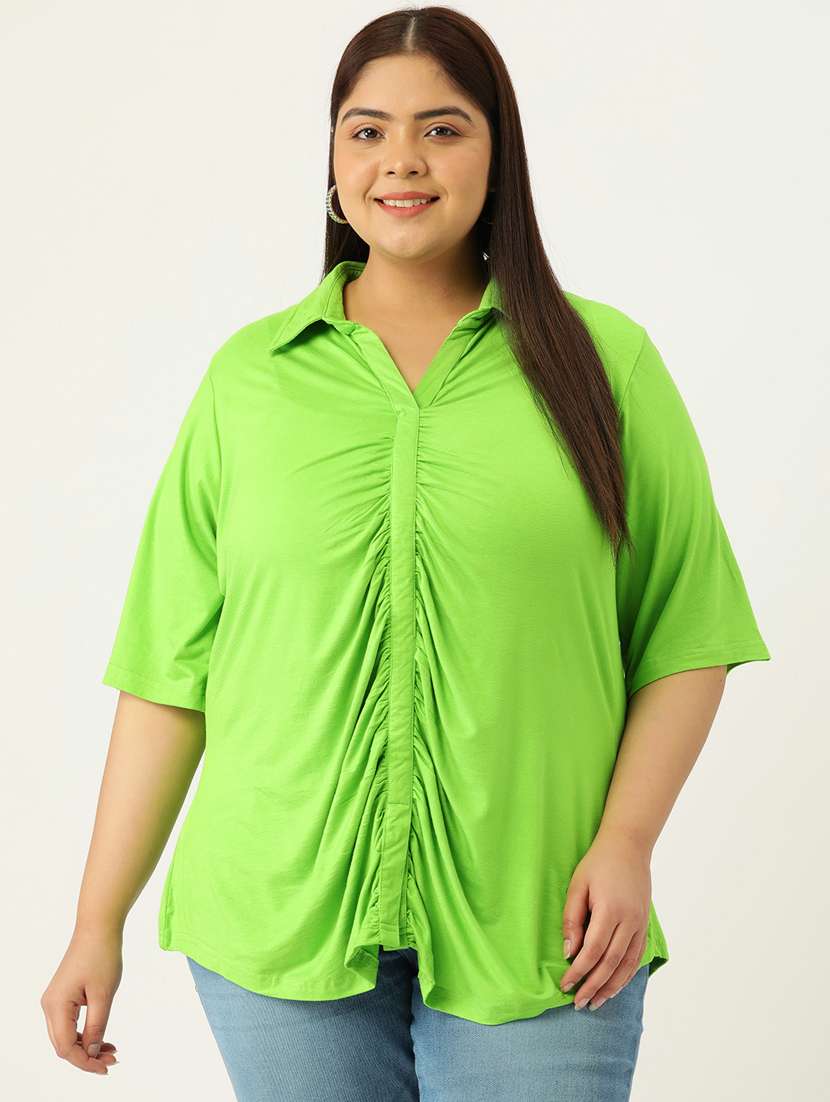 Women's A Line Collared Top