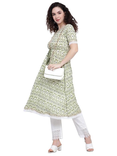 women's flared kurta - 19876510 -  Standard Image - 0