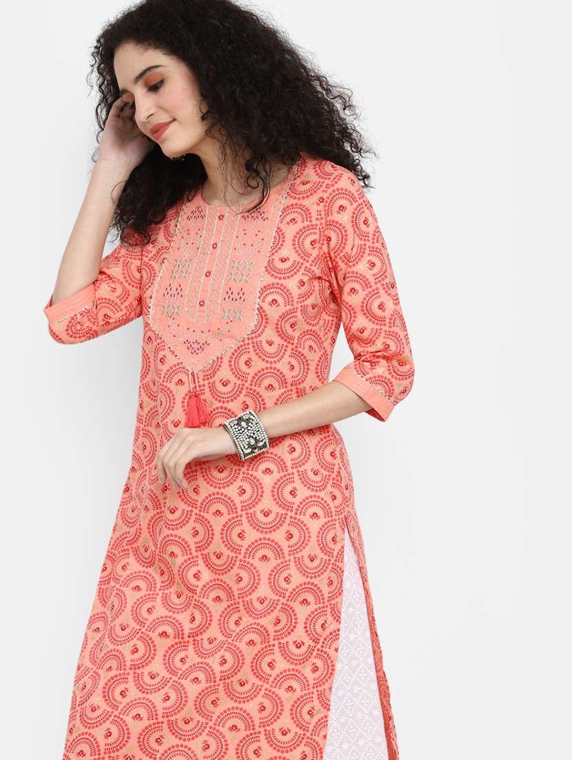 women's straight kurta - 19876570 -  Standard Image - 4