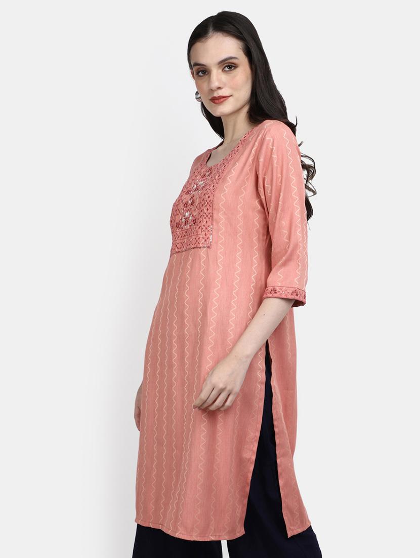 women's straight kurta - 19876586 -  Standard Image - 1