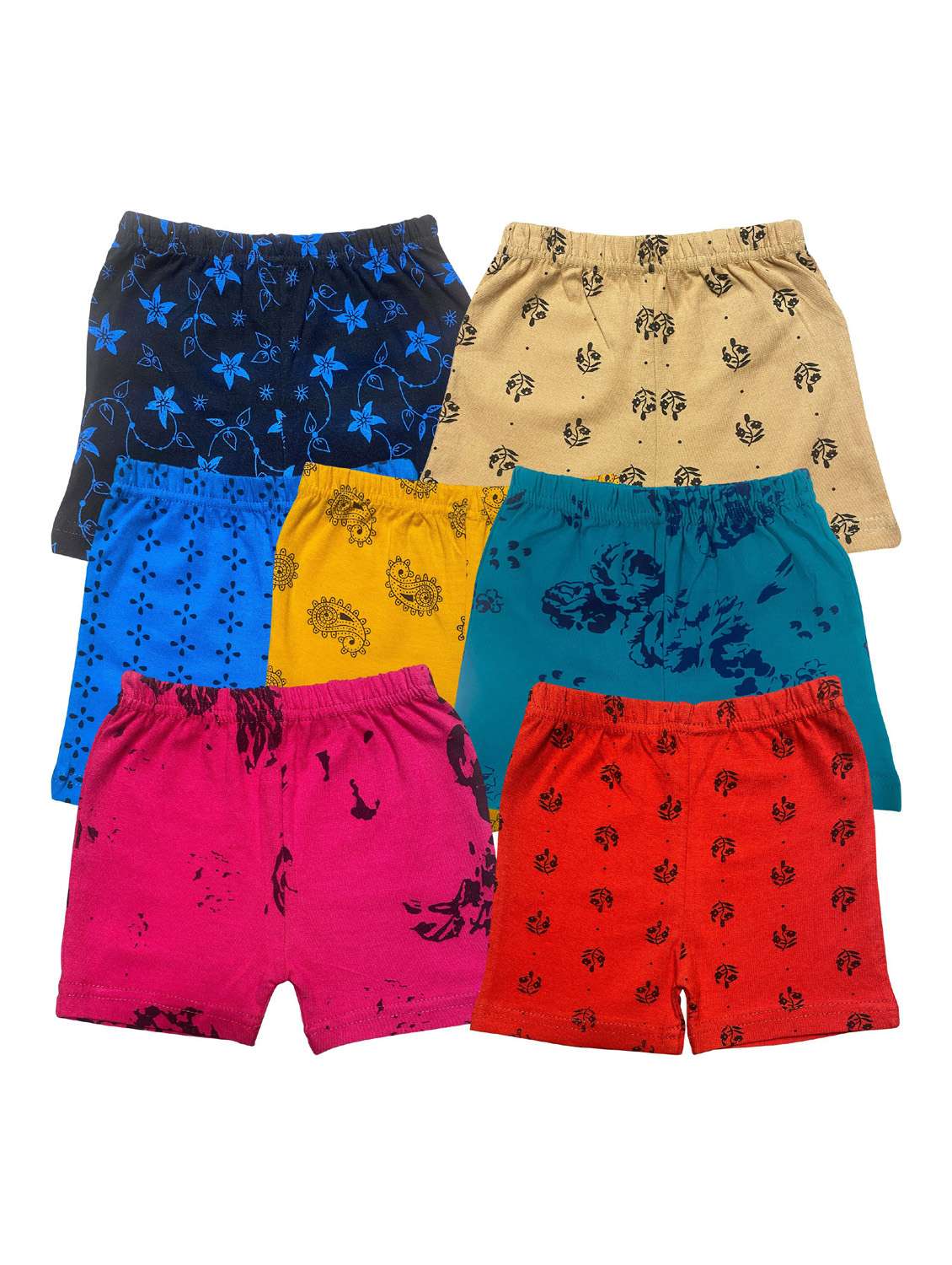 boys printed shorts combo
