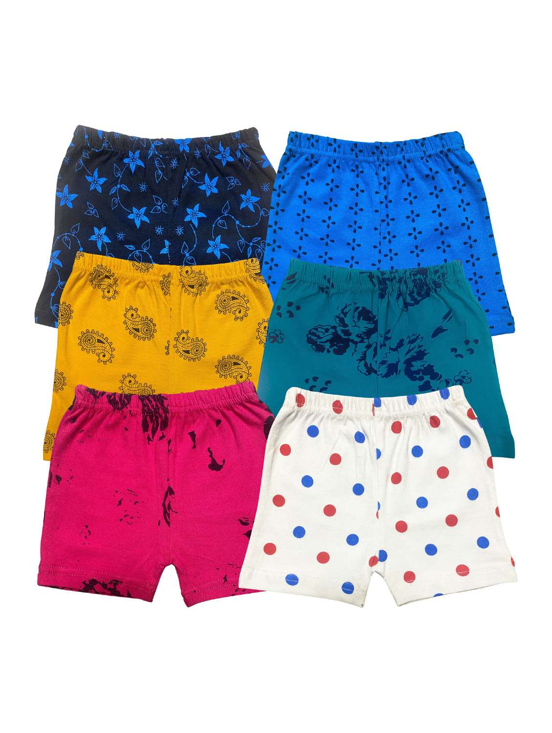 boys printed shorts combo