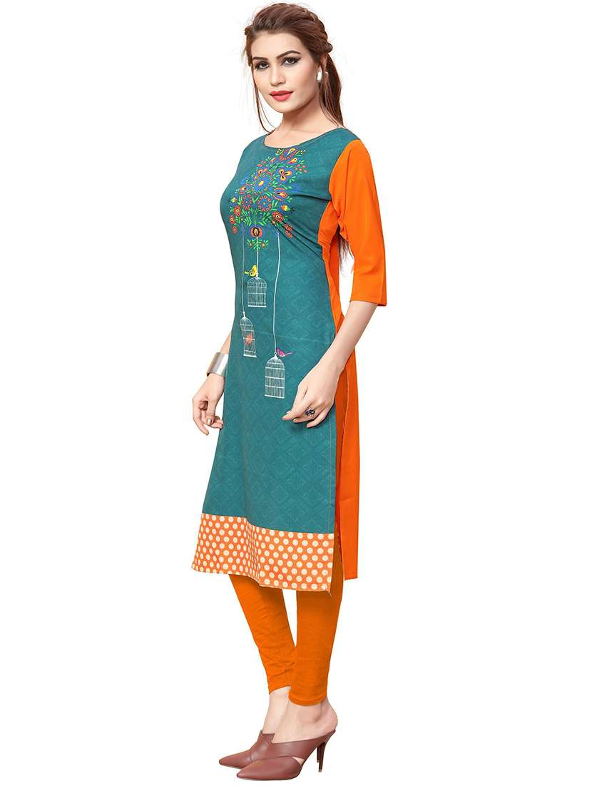 women's straight kurta - 19881641 -  Standard Image - 1