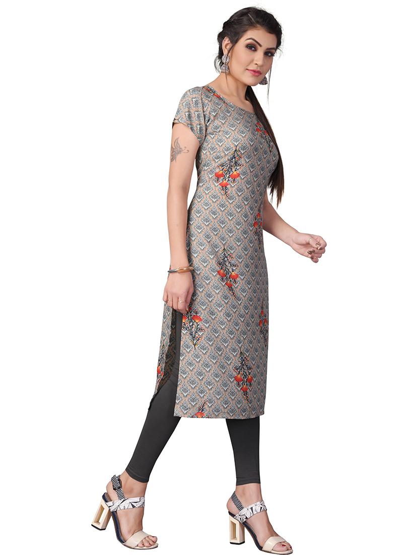 women's straight kurta - 19882181 - Standard Image - 1