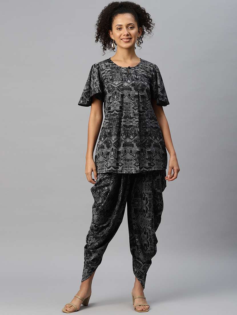 printed top and trouser set - 19883376 -  Zoom Image - 0