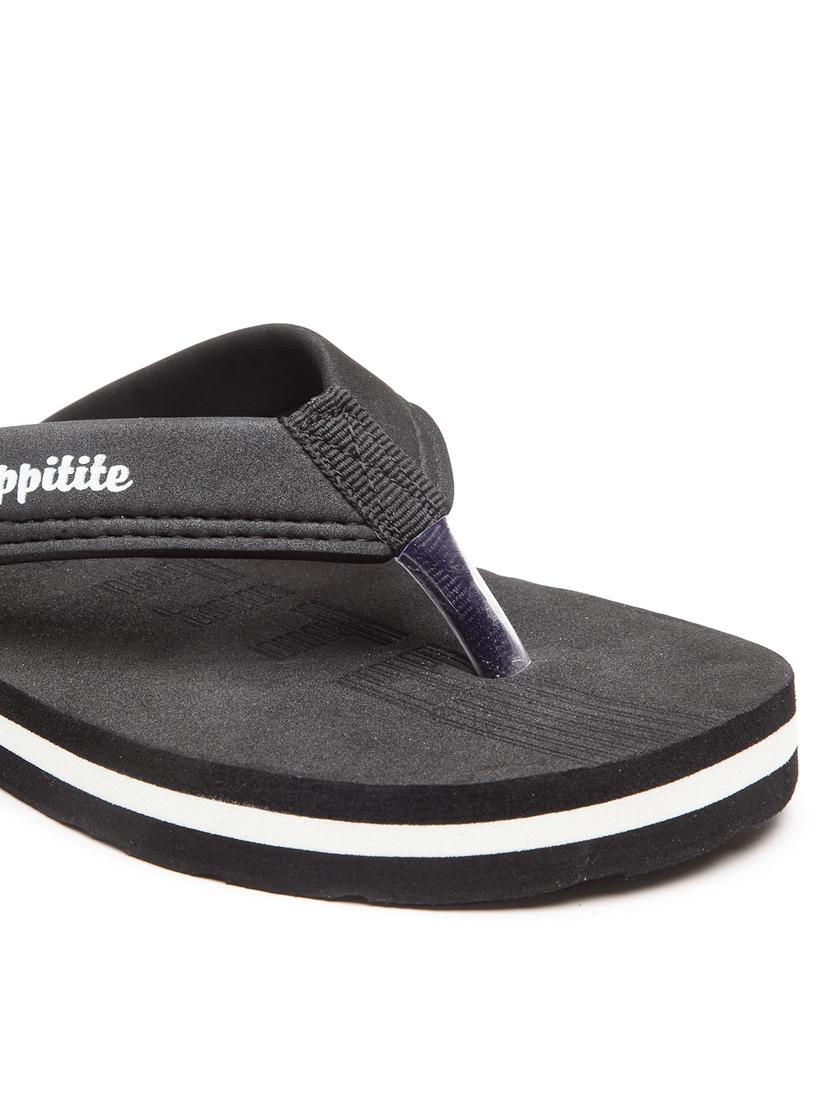 black slip on flip flop - 19891643 - Standard Image - 4