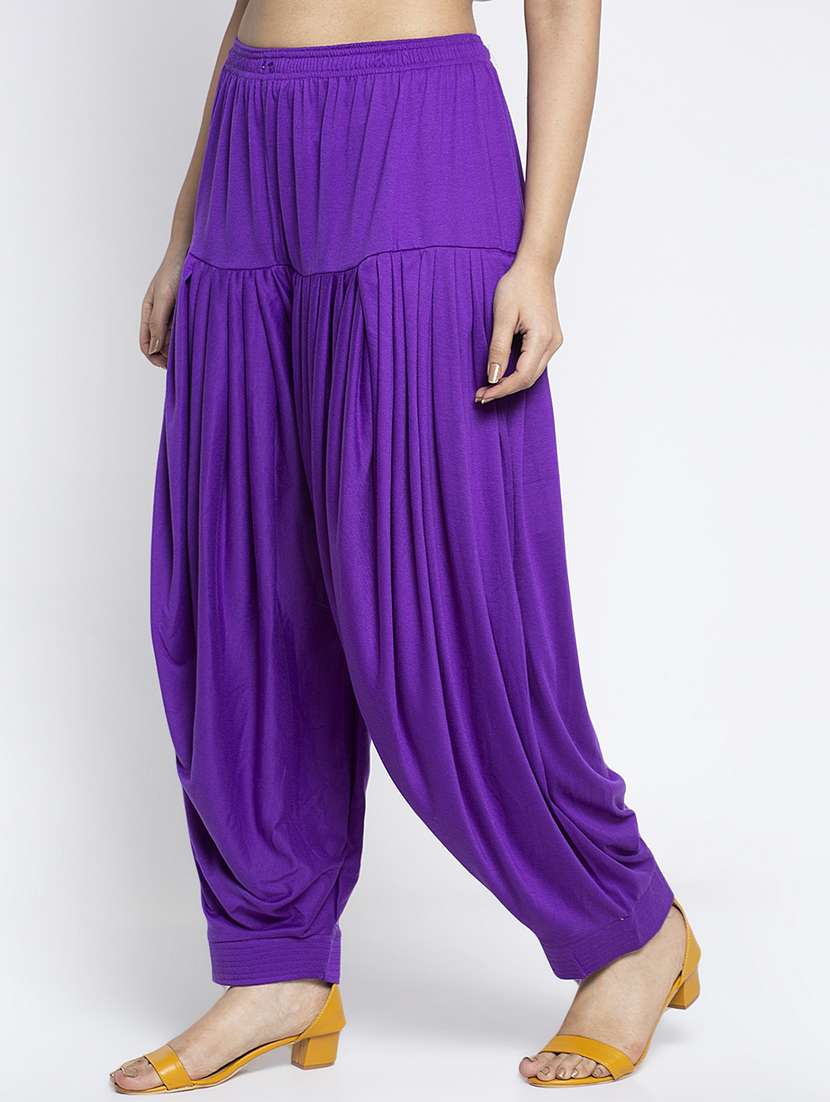 pack of 2 solid patiyala salwar - 19892184 -  Standard Image - 4