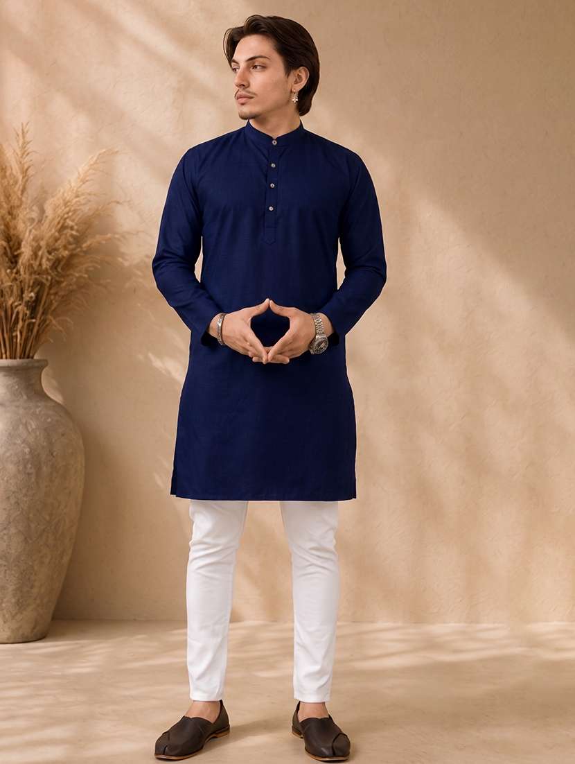 pack of 2 multi colored solid kurta pyjama set - 19892489 -  Standard Image - 1