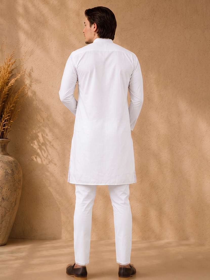 pack of 2 multi colored solid kurta pyjama set - 19892489 -  Standard Image - 4