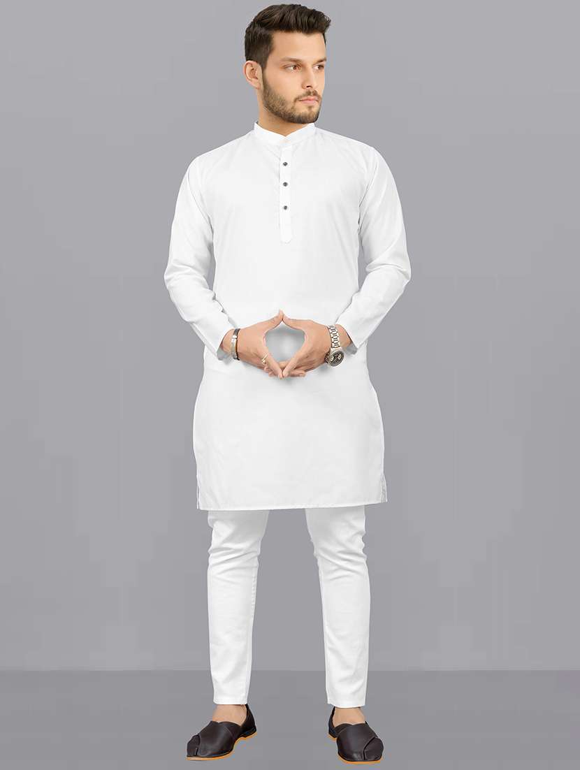 pack of 2 solid kurta pyjama sets - 19893001 -  Standard Image - 1