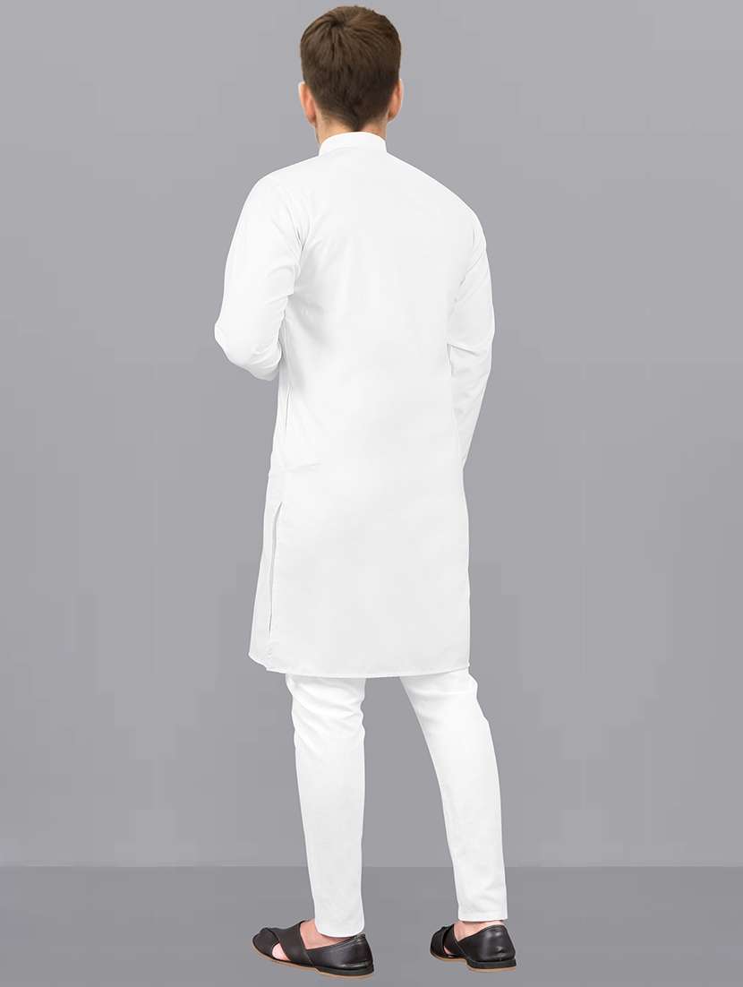 pack of 2 solid kurta pyjama sets - 19893001 -  Standard Image - 4