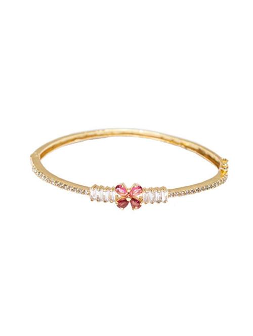 red gold plated bangle bracelet - 19895056 - Standard Image - 0