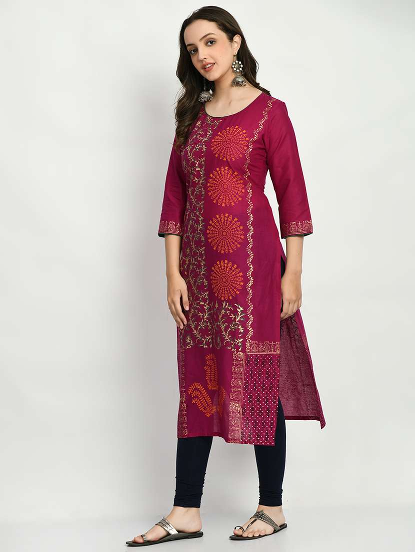 women's straight kurta