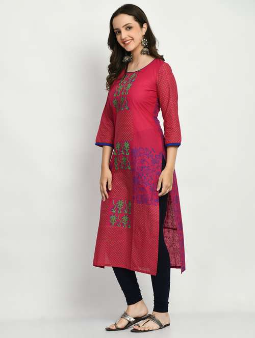 women's straight kurta - 19895999 -  Standard Image - 0
