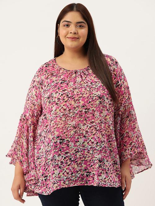 women's straight round neck top - 19903621 -  Standard Image - 0