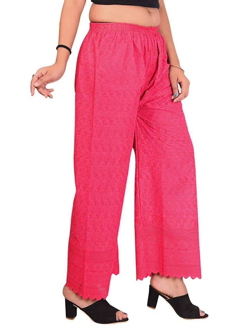 mid rise solid palazzo - 19904897 -  Standard Image - 1