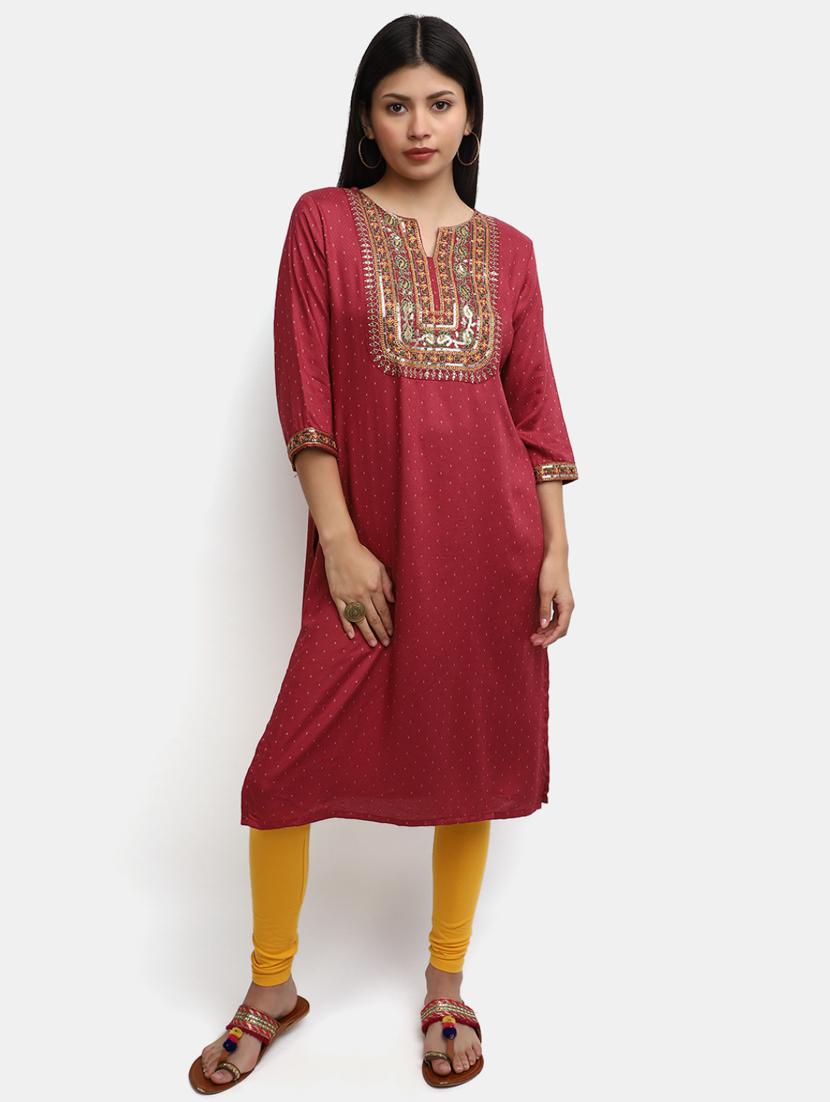women's straight kurta - 19905039 -  Zoom Image - 0
