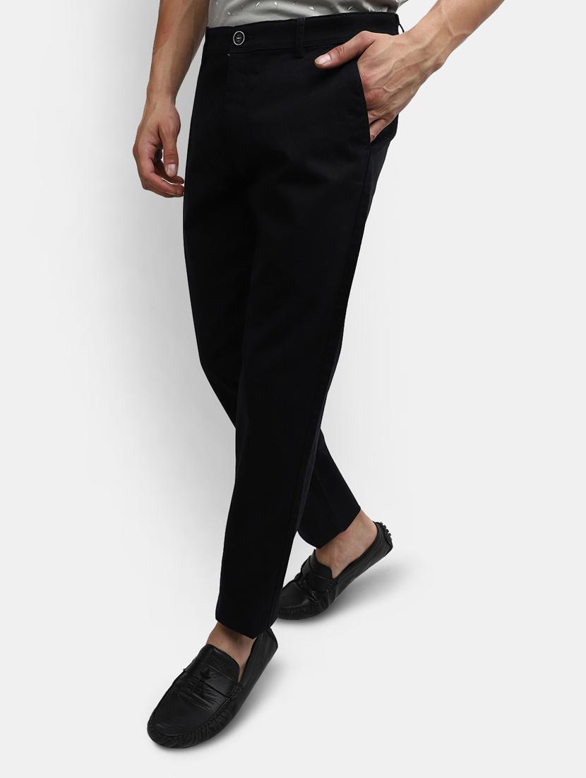 men black chinos casual trouser - 19905229 - Standard Image - 1