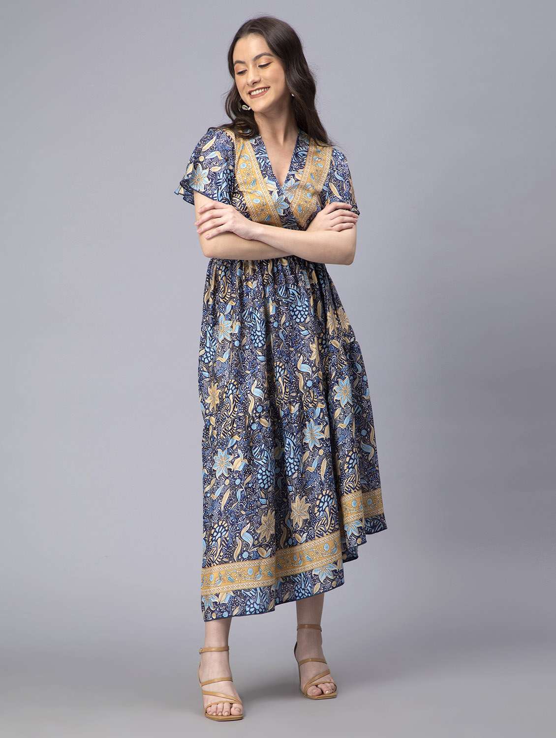 women's  floral dress