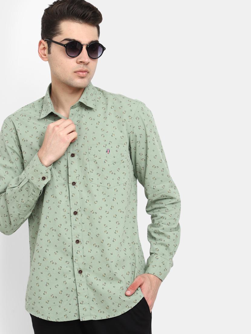 mens florals casual shirt - 19905962 - Standard Image - 1