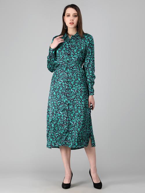 women's shirt floral dress - 19906249 -  Standard Image - 0
