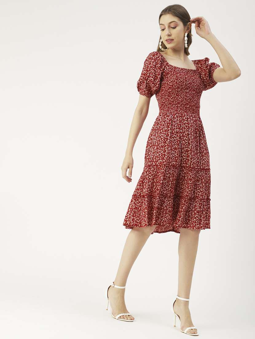 women's tiered dress floral dress