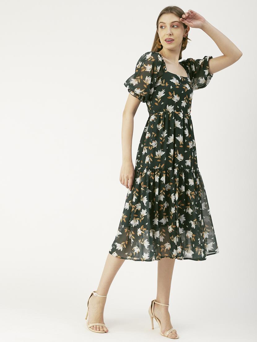 women's tiered dress floral dress - 19907147 - Zoom Image - 0
