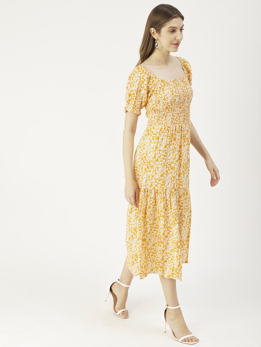 women's tiered dress floral dress - 19907153 -  Standard Image - 1