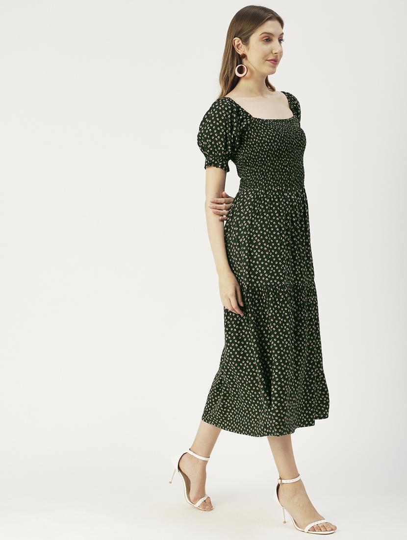 women's tiered dress floral dress - 19907154 -  Standard Image - 1
