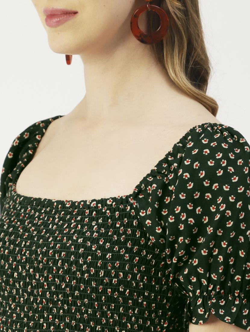 women's tiered dress floral dress - 19907154 - Standard Image - 4