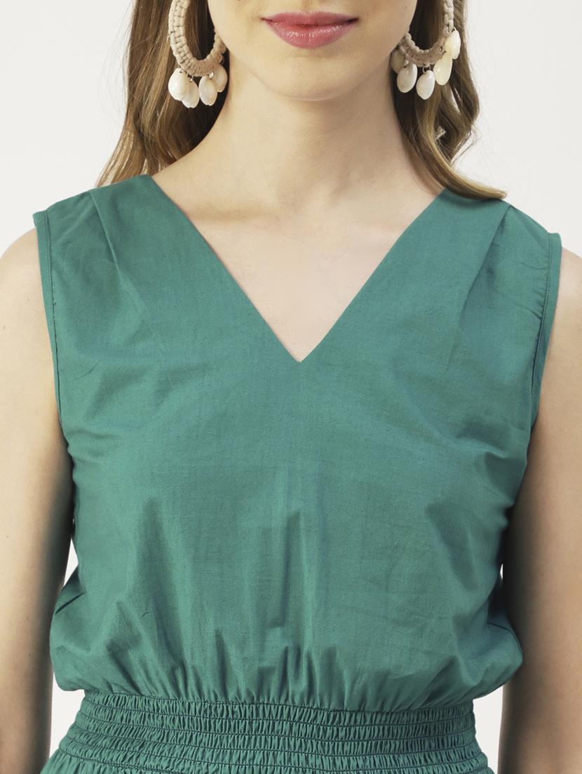 women's tiered dress solid dress - 19907162 - Standard Image - 4