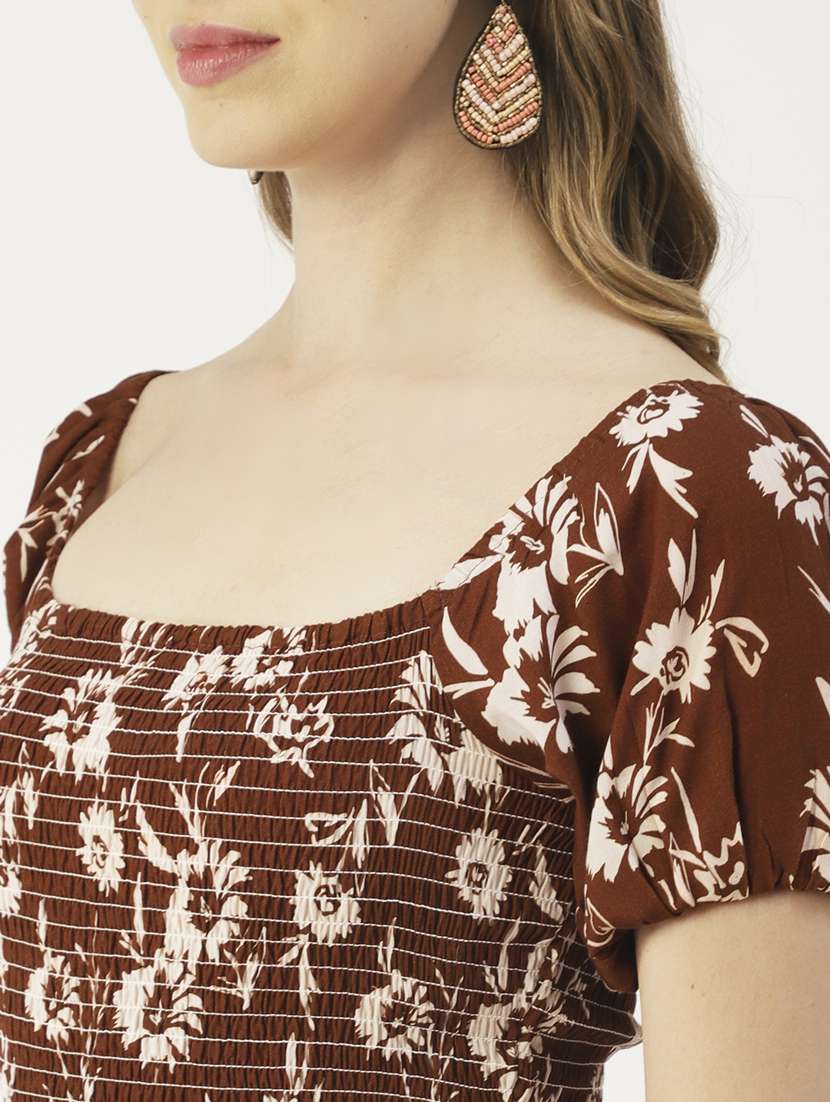 women's fit & flare floral dress - 19907168 -  Standard Image - 4