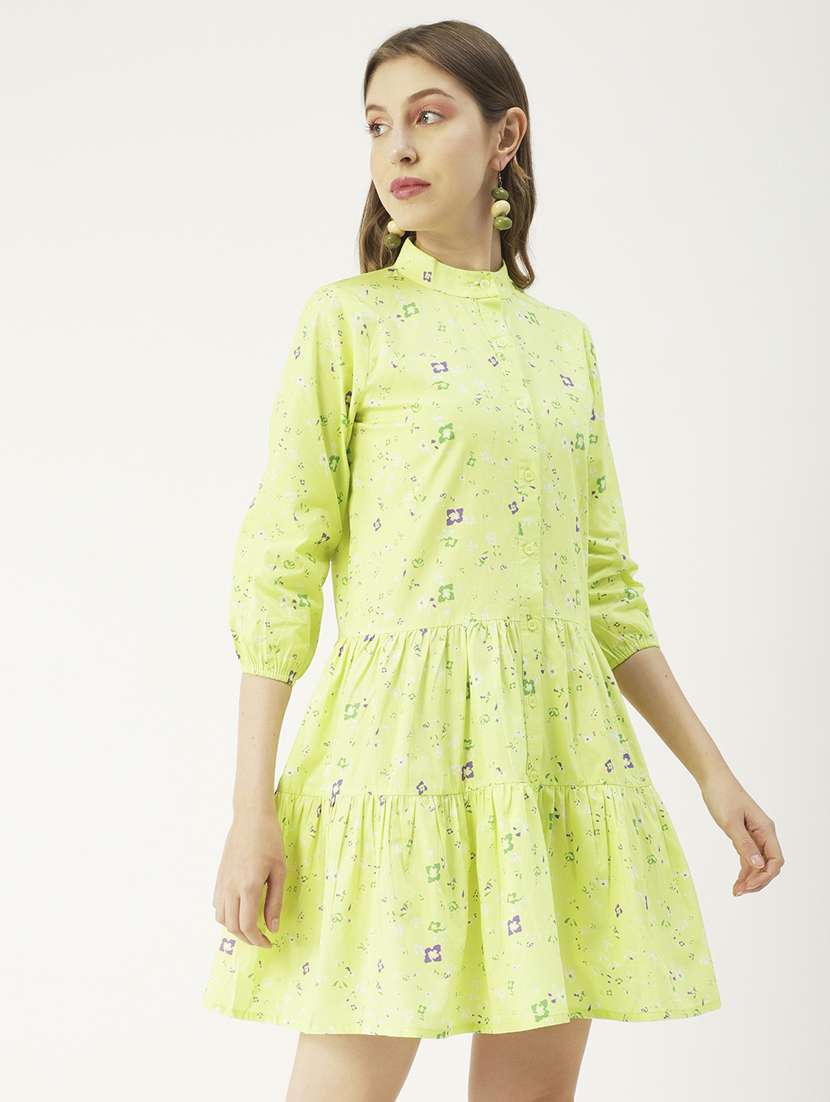 women's tiered dress floral dress - 19907176 -  Standard Image - 1