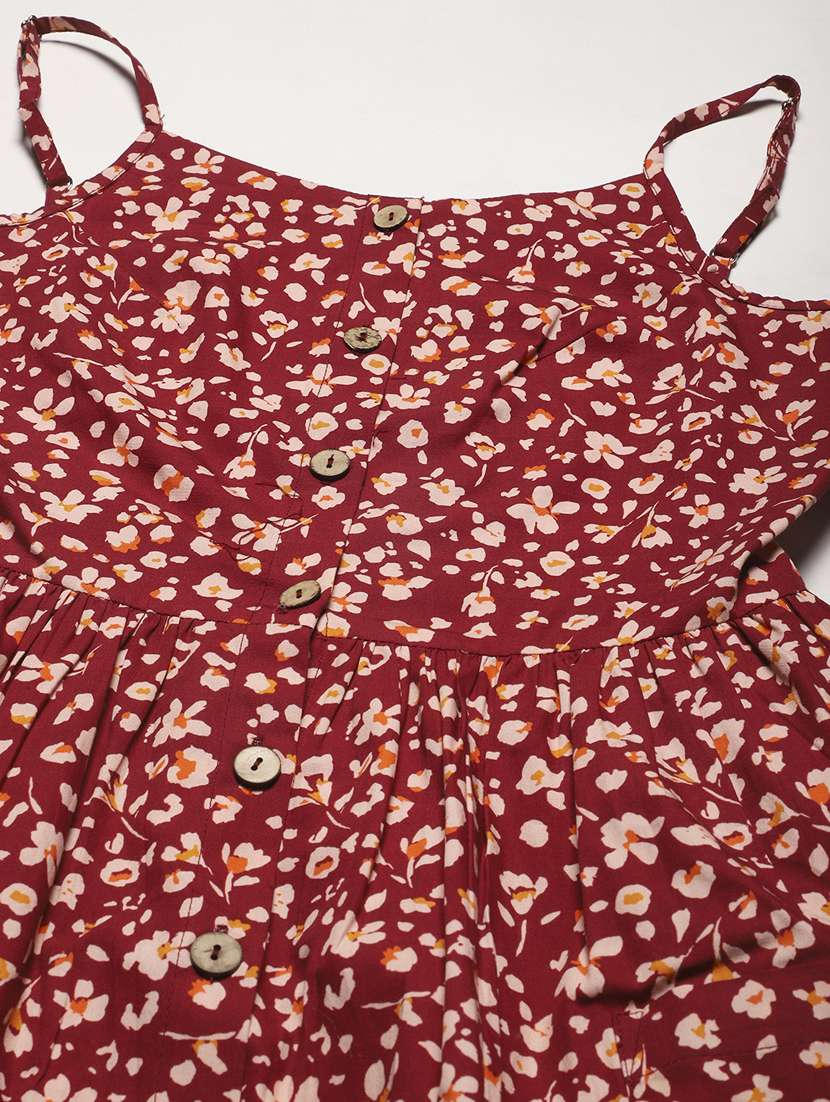 women's fit & flare floral dress - 19907228 -  Standard Image - 4