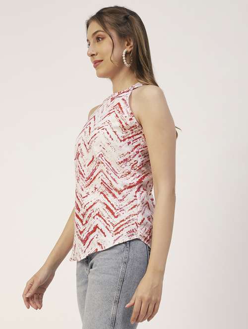 women's straight halter neck top - 19907306 -  Standard Image - 0